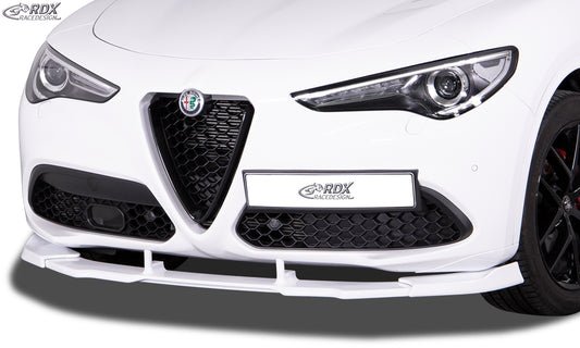 Frontspoiler VARIO-X für ALFA ROMEO Stelvio (949) 2017+ Frontlippe Front Ansatz Vorne Spoilerlippe